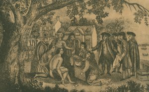Treaty Tree, c.1833 by Edward Mumford